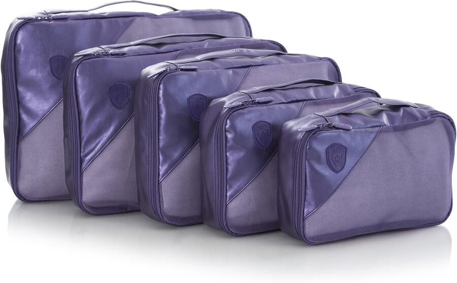 Heys Kofferorganizer Metallic Packing Cube x Joachim Llambi bagagecube pakcube kledingtas (set 5-delig Pakket tas set) - Foto 7