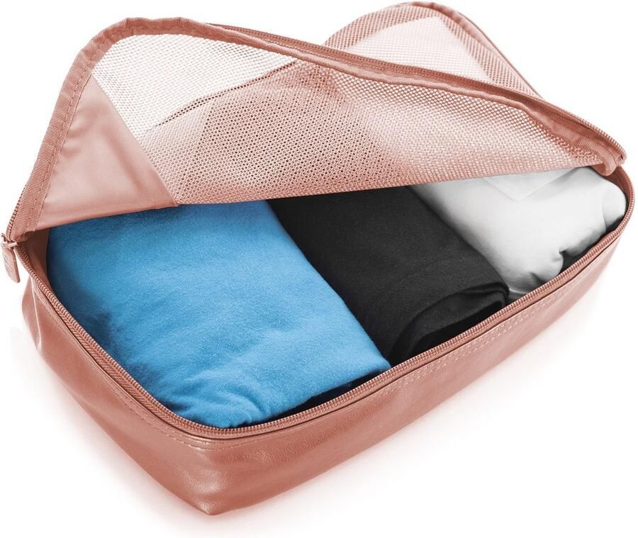 Heys Kofferorganizer Metallic Packing Cube x Joachim Llambi bagagecube pakcube kledingtas (set 5-delig Pakket tas set) - Foto 2