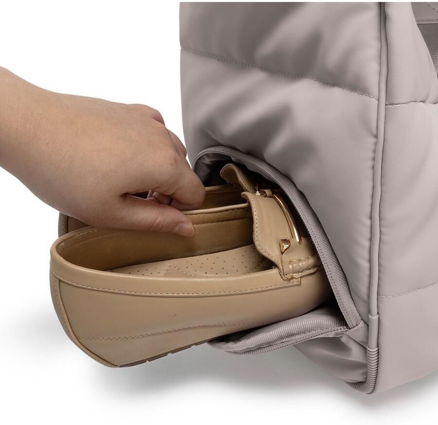 Heys Reistas The Puffer Duffle Bag Weekender duffelbag met schoencomparti t opsteeksysteem - Foto 6