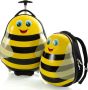 Heys Kinderkoffer Travel Tots 46 cm hommel x Joachim Llambi kindertrolley kinder reisbagage (set 2 stuks) - Thumbnail 1