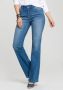 H.I.S Bootcut jeans High waist waterbesparende fabricage dankzij ozon wash - Thumbnail 1