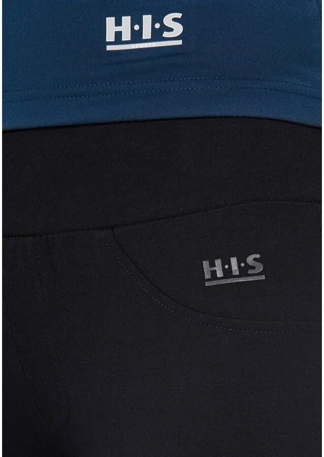 H.I.S 3 4 broek Stevig en comfortabel stretchmateriaal