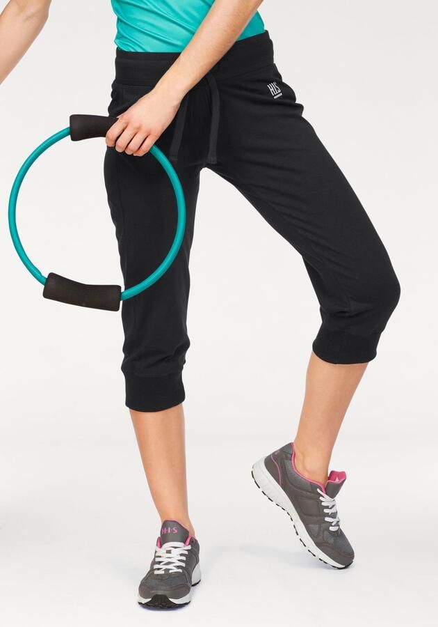 H.I.S 3 4-sweatbroek Vast sweatmateriaal met elastische band en trekkoord - Foto 8