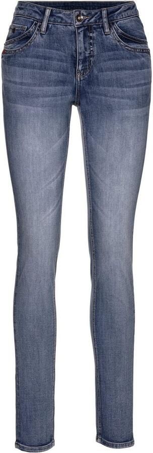 H.I.S 5-pocket jeans AriaMS normale taille skinny jeans met used-wassing 5-pocket-stijl - Foto 6