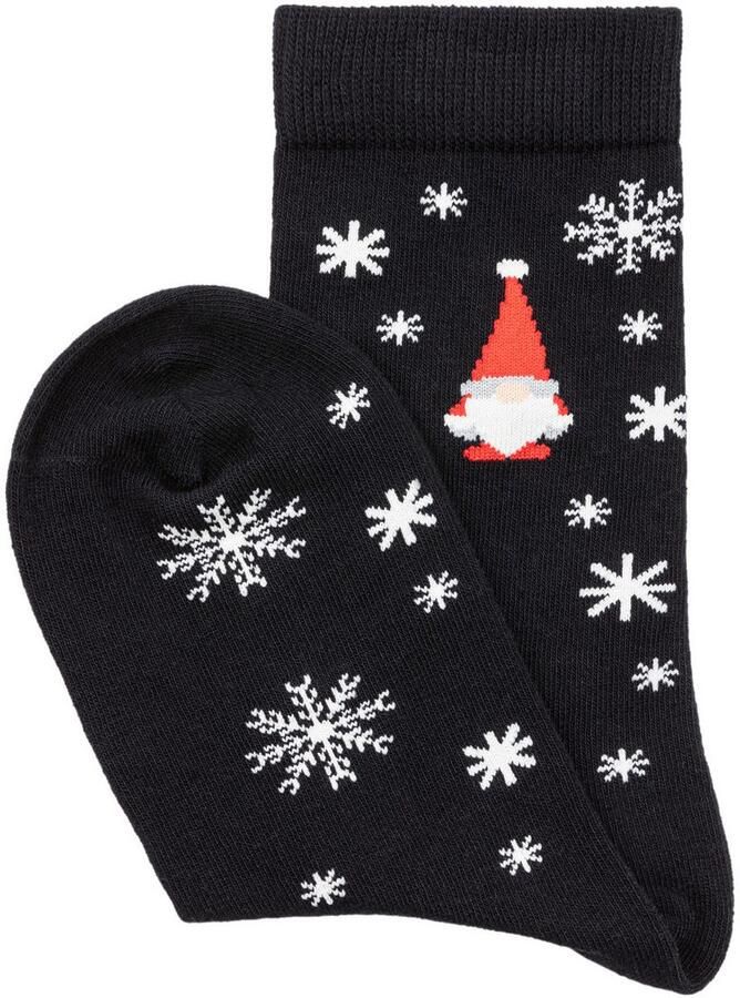 H.I.S Basic sokken Kerstsokken Kerstmis met kerstmotieven (set 3 paar)