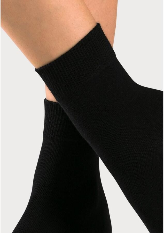 H.I.S Basic sokken met bijzonder zachte boord (set 5 paar) - Foto 4