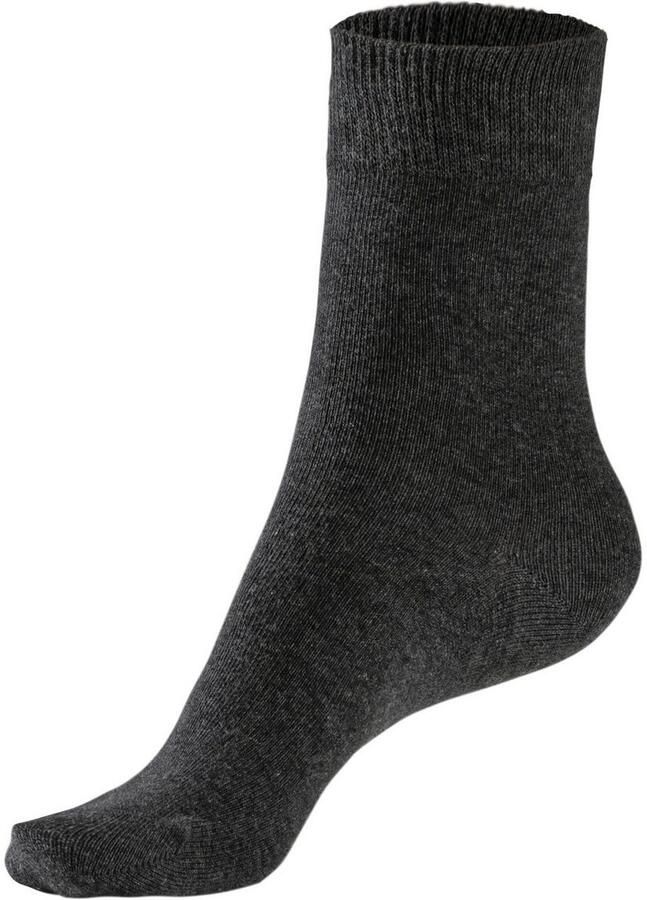 H.I.S Basic sokken met bijzonder zachte boord (set 5 paar)