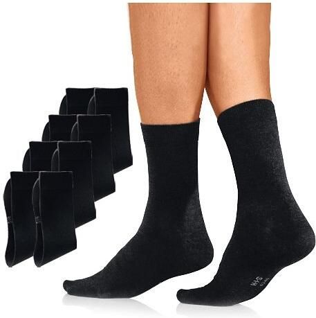 H.I.S Basic sokken met een hoog katoengehalte (set 8 paar) - Foto 2