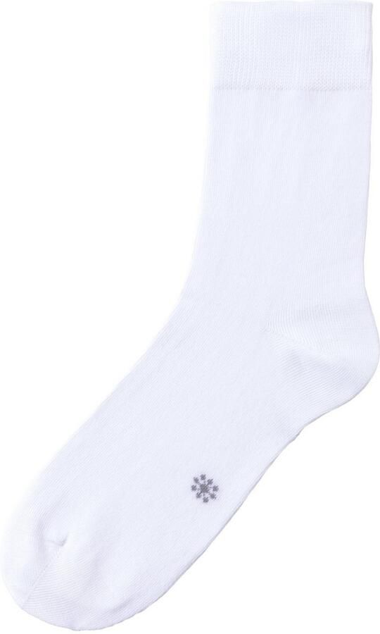 H.I.S Basic sokken met ingebreide symbolen (set 10 paar) - Foto 6