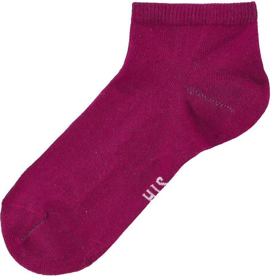 H.I.S Basic sokken twee lengtes in combipack (set 20 paar)