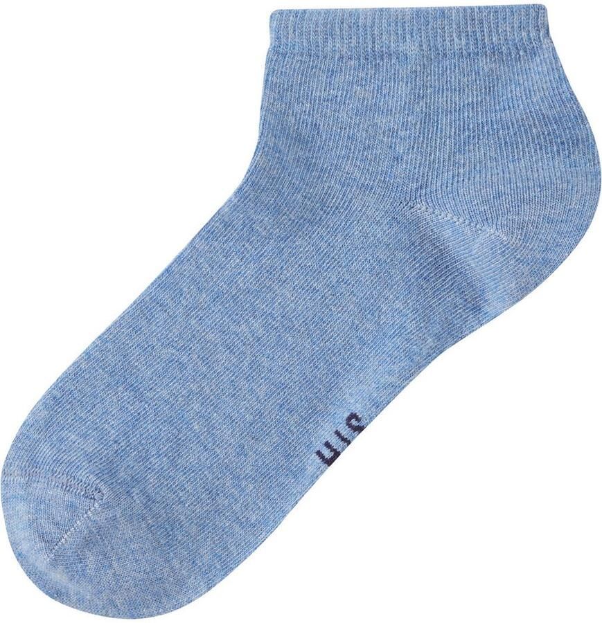 H.I.S Basic sokken twee lengtes in combipack (set 20 paar)