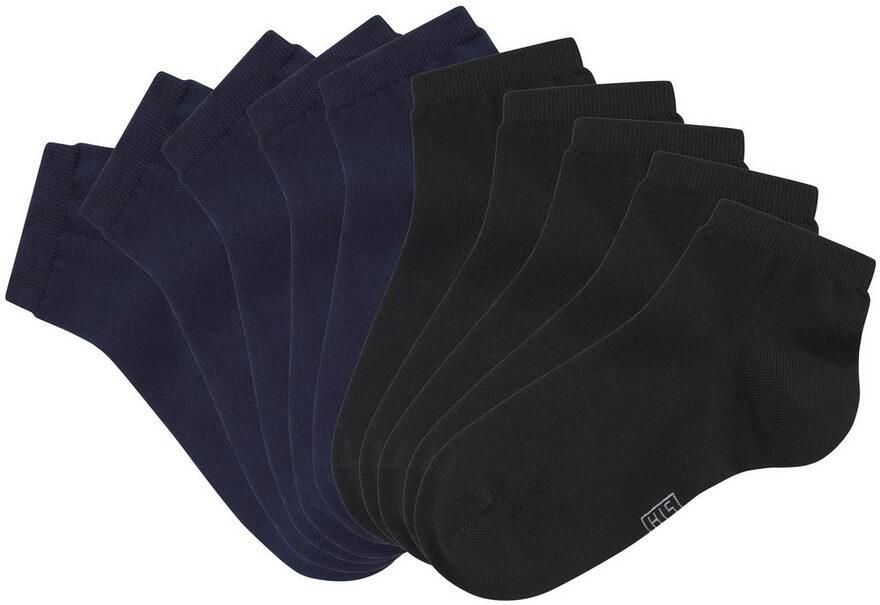 H.I.S Basic sokken twee lengtes in combipack (set 20 paar) - Foto 17