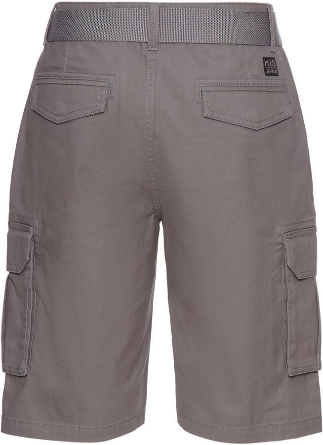 H.I.S Bermuda (set 2-delig Met een afneembare riem)