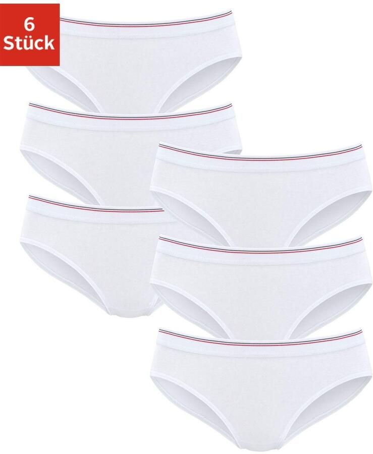 H.I.S Bikinibroekje elastische katoenkwaliteit (6 stuks Set van 6) - Foto 5