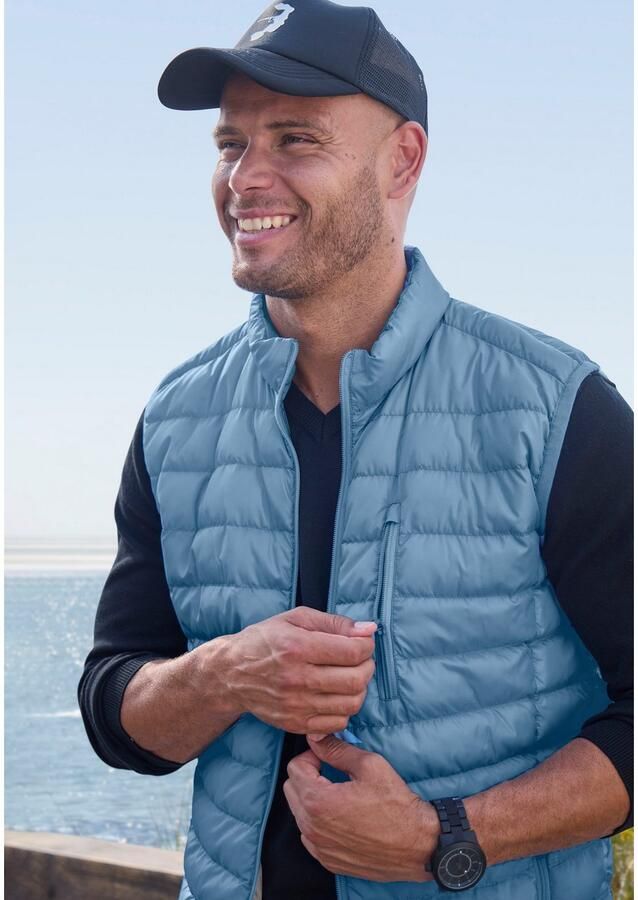 H.I.S Bodywarmer licht en goed op te bergen