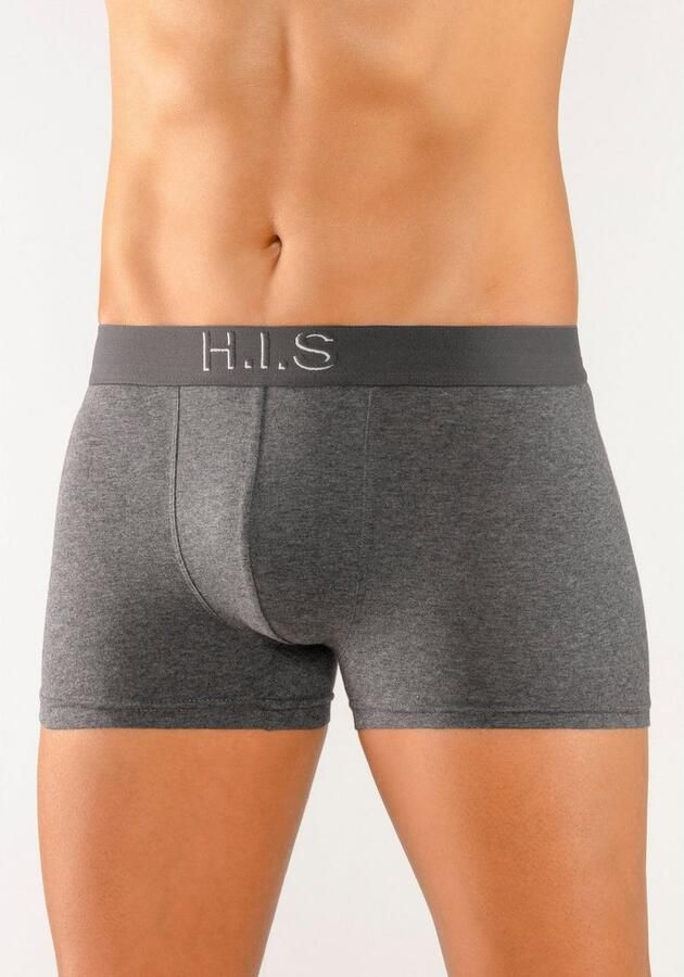 H.I.S Boxershort voor heren Logoweefband met 3D-effect (set 5 stuks) - Foto 5