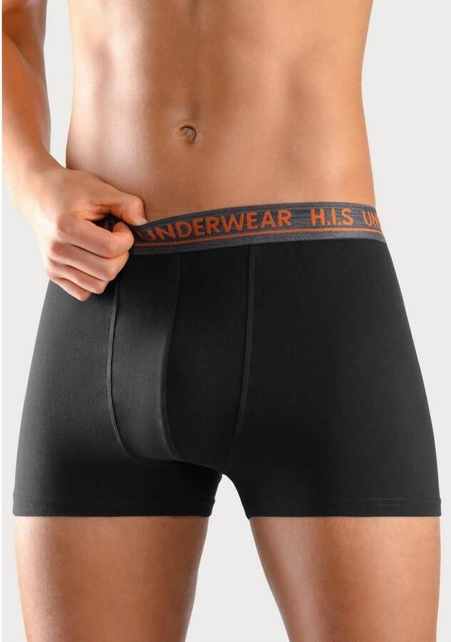 H.I.S Boxershort voor heren met comfortabele stretchband (set 4 stuks) - Foto 2