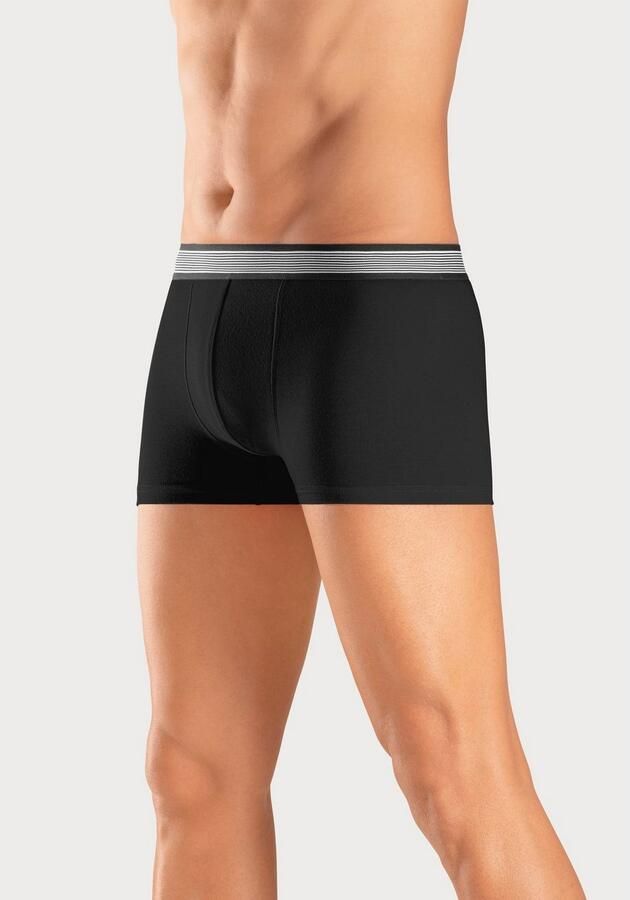 H.I.S Boxershort voor heren met gestreepte weefband (set 4 stuks) - Foto 4