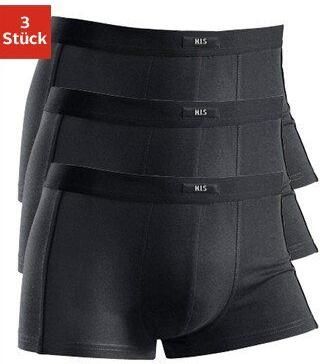 H.I.S Boxershort voor heren met smalle piping aan beide kanten opzij (set 3 stuks) - Foto 2