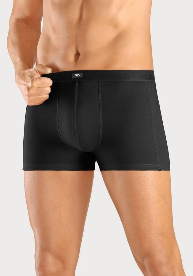 H.I.S Boxershort voor heren met smalle piping aan beide kanten opzij (set 3 stuks) - Foto 3