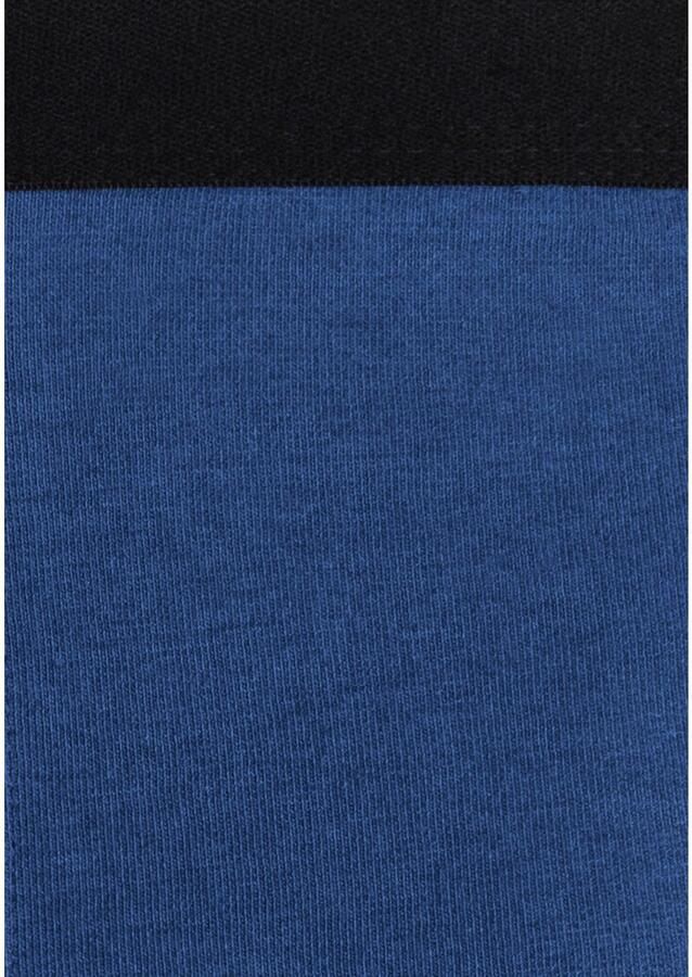 H.I.S Boxershort voor heren met smalle piping aan beide kanten opzij (set 3 stuks)