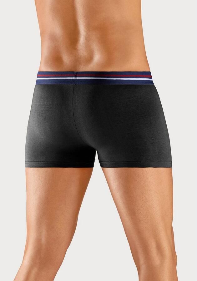 H.I.S Boxershort voor heren met strepen en logo in de band (set 5 stuks) - Foto 5