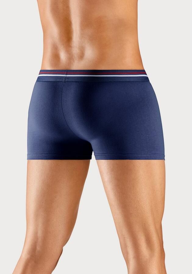 H.I.S Boxershort voor heren met strepen en logo in de band (set 5 stuks) - Foto 5