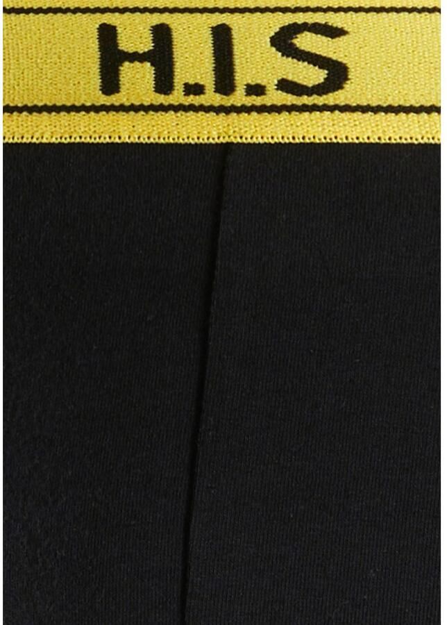 H.I.S Boxershort voor heren met strepen en logo op de band (set 5 stuks) - Foto 2