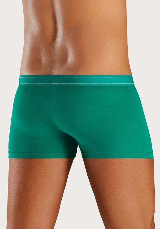 H.I.S Boxershort voor heren met strepen en logo op de band (set 5 stuks) - Foto 4