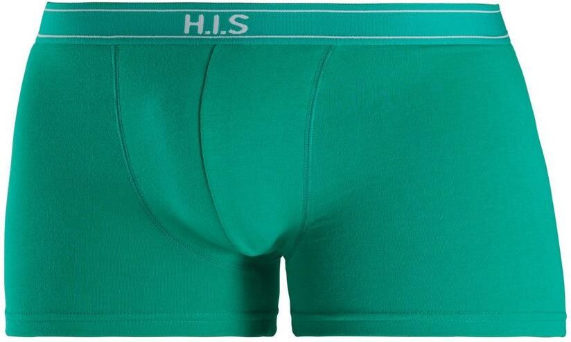 H.I.S Boxershort voor heren met strepen en logo op de band (set 5 stuks) - Foto 5