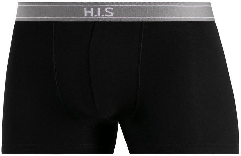 H.I.S Boxershort voor heren met strepen en logo op de band (set 5 stuks) - Foto 3