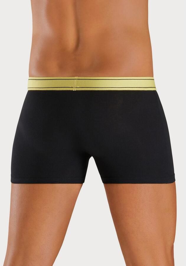 H.I.S Boxershort voor heren met strepen en logo op de band (set 5 stuks) - Foto 4