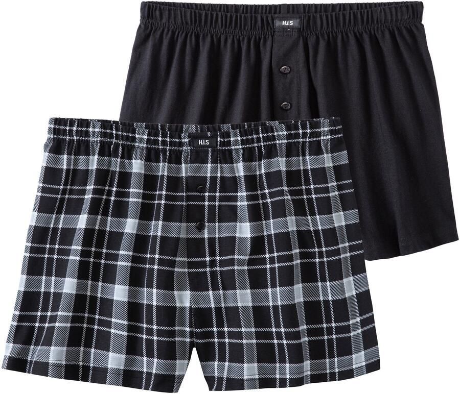 H.I.S Boxershort voor heren (set 2 stuks) - Foto 5