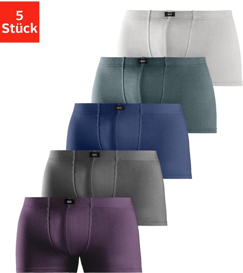 H.I.S Boxershort voor heren (set 5 stuks) - Foto 5