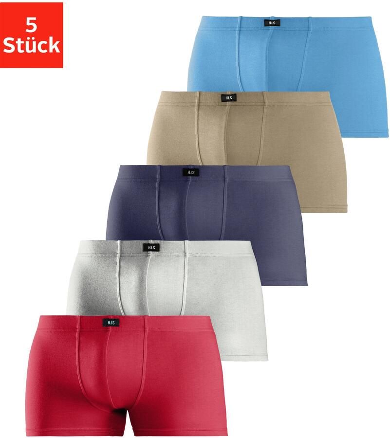 H.I.S Boxershort voor heren (set 5 stuks) - Foto 6