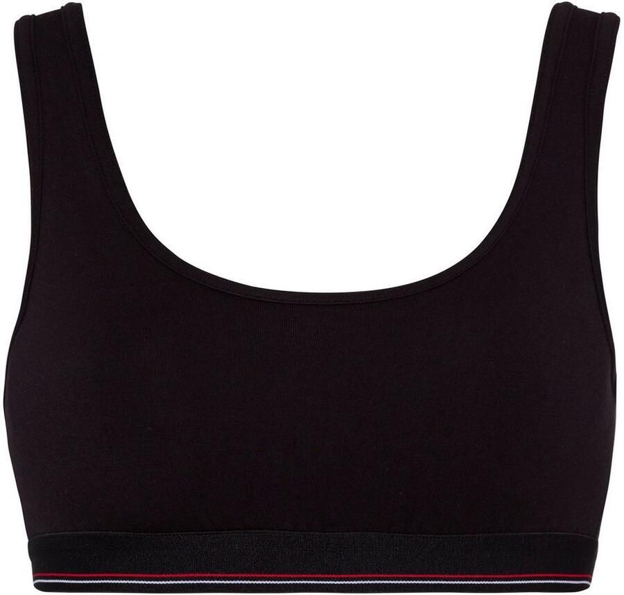 H.I.S Bustier elastische katoenkwaliteit (Set van 2)