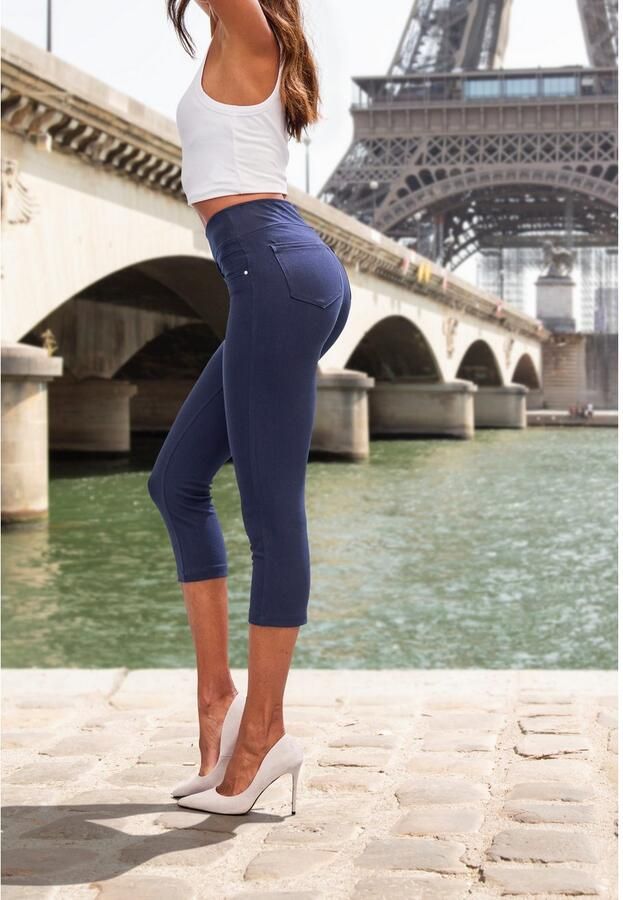 H.I.S Capribroek in slip-on broekstijl - Foto 10