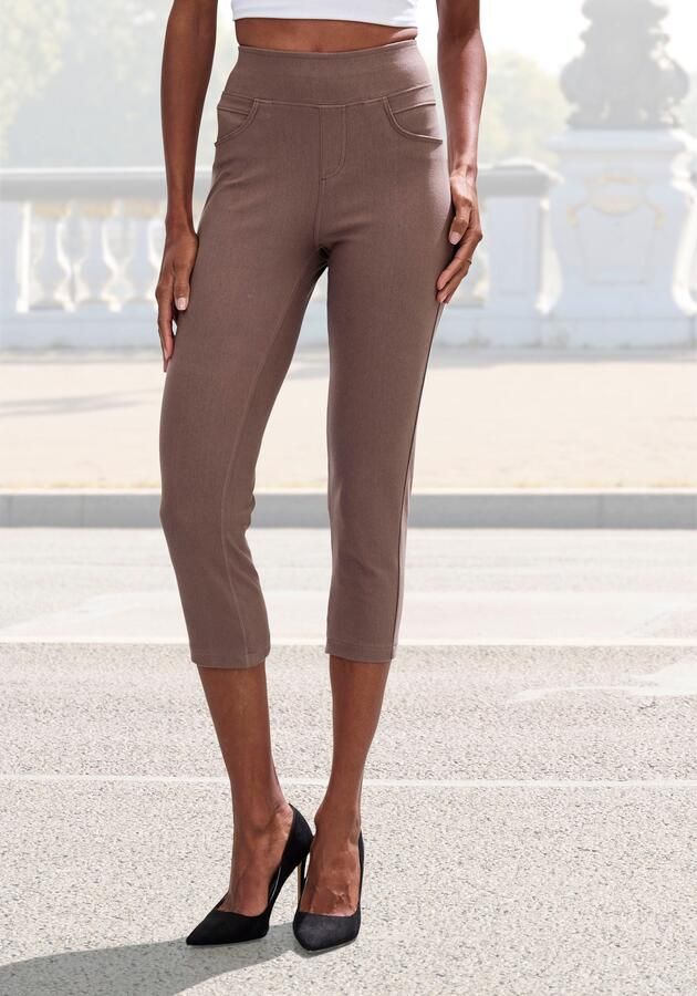 H.I.S Capribroek in slip-on broekstijl - Foto 12