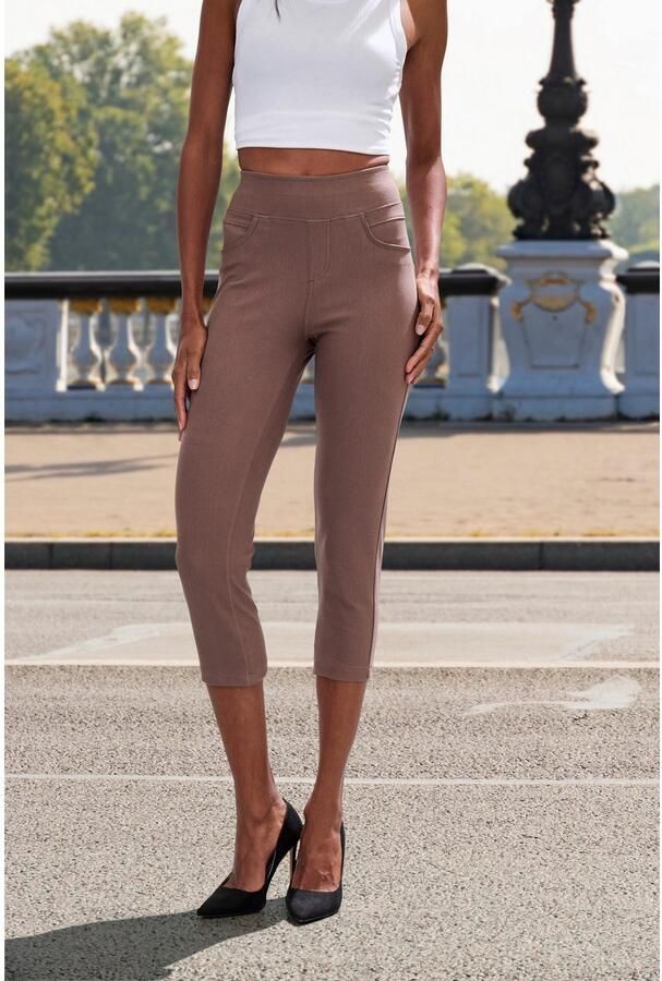 H.I.S Capribroek in slip-on broekstijl - Foto 9