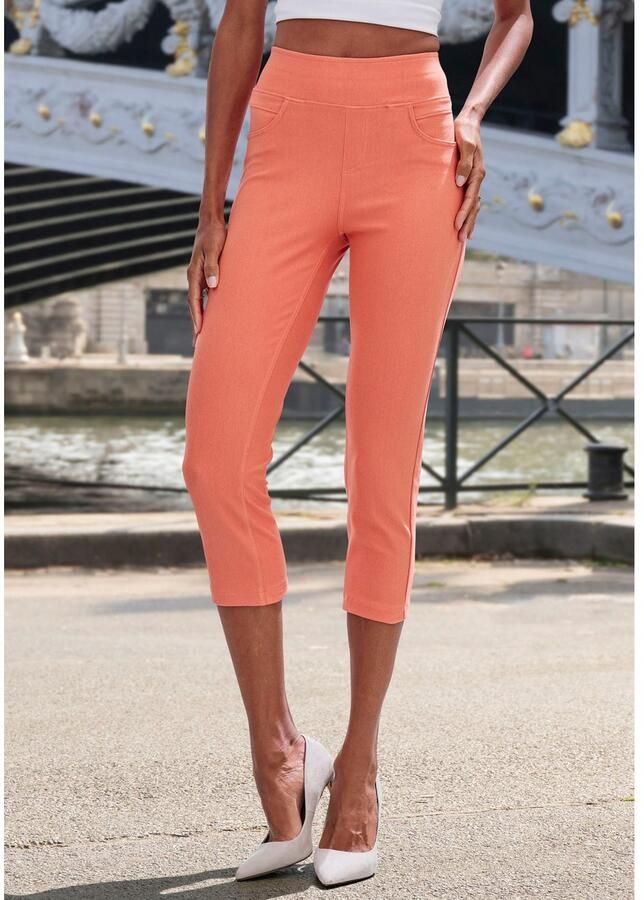 H.I.S Capribroek in slip-on broekstijl