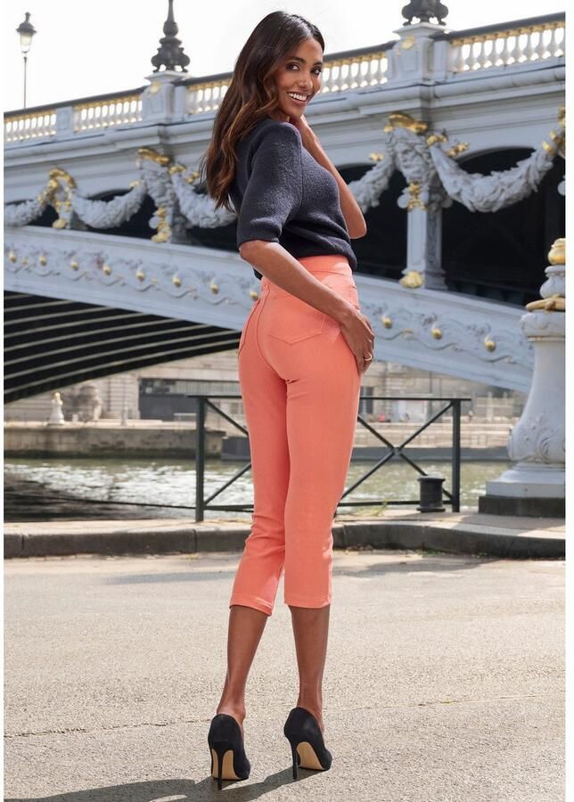 H.I.S Capribroek in slip-on broekstijl - Foto 2