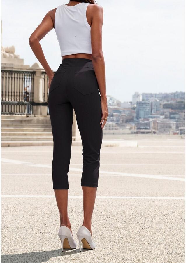 H.I.S Capribroek in slip-on broekstijl