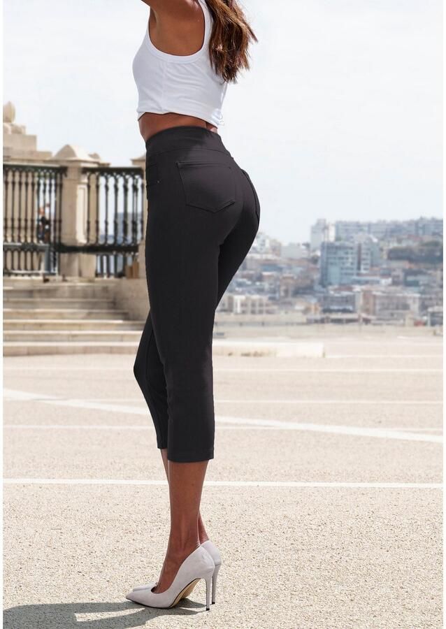 H.I.S Capribroek in slip-on broekstijl - Foto 4