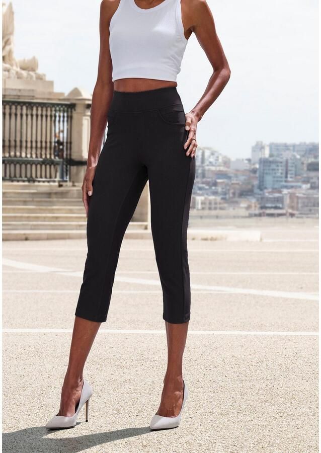 H.I.S Capribroek in slip-on broekstijl - Foto 5