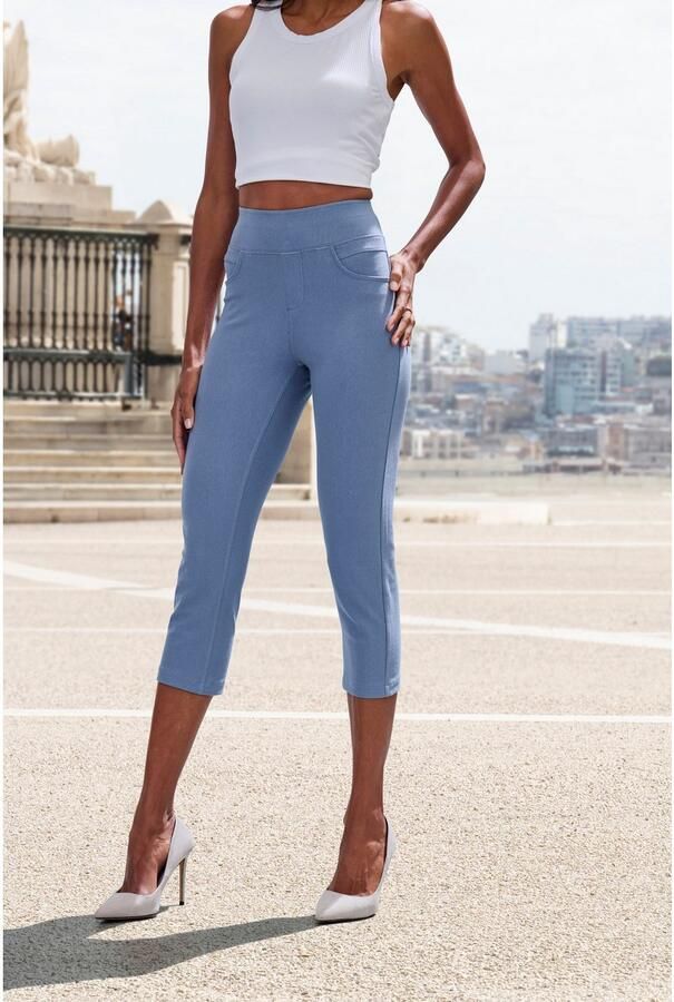 H.I.S Capribroek in slip-on broekstijl - Foto 11