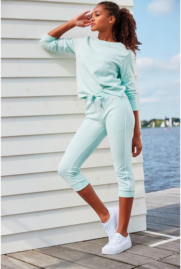 H.I.S Capribroek met zijpiping loungepak - Foto 3