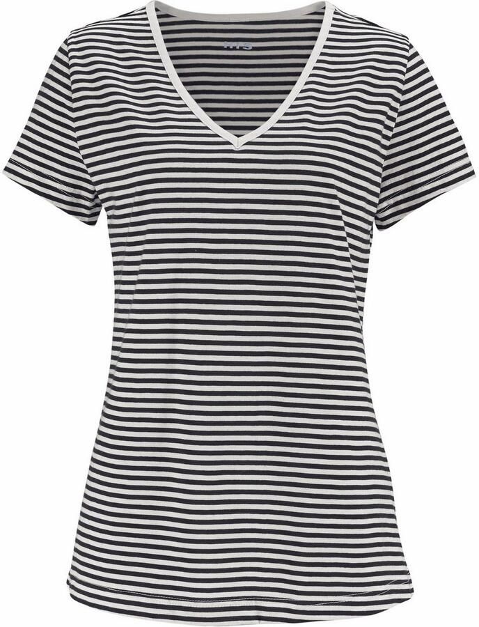 H.I.S Capripyjama met gestreept t-shirt en casual broek (2-delig 1 stuk)