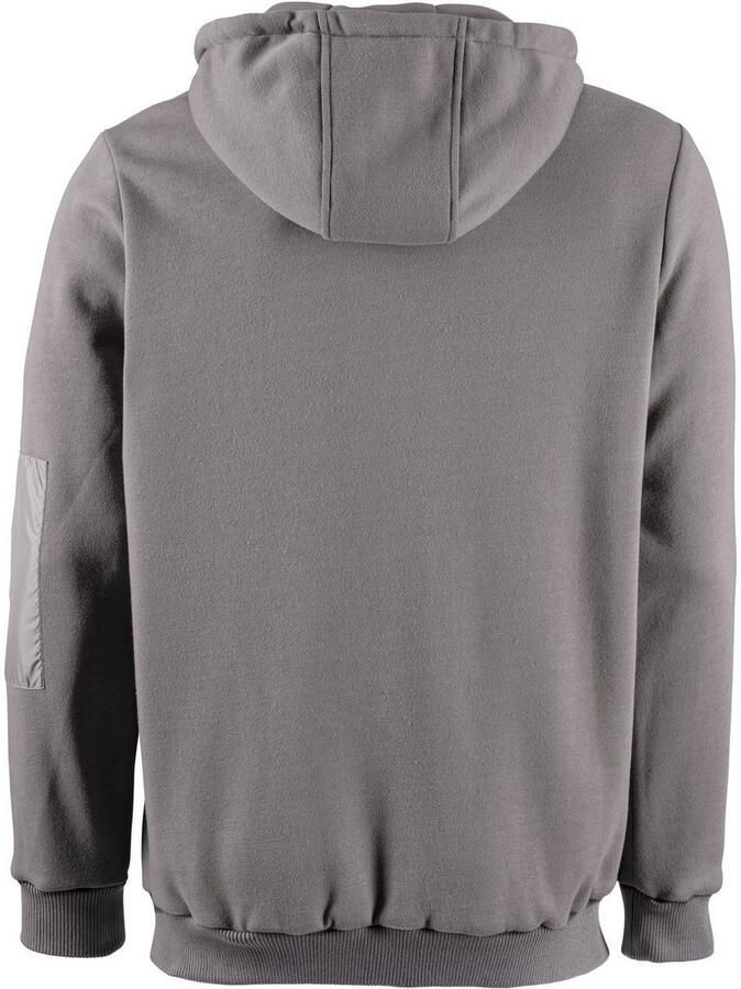 H.I.S Capuchonsweatvest in het voorste gedeelte gestikt met afneembare capuchon - Foto 2