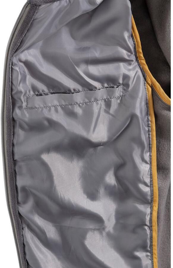 H.I.S Capuchonsweatvest in het voorste gedeelte gestikt met afneembare capuchon - Foto 5