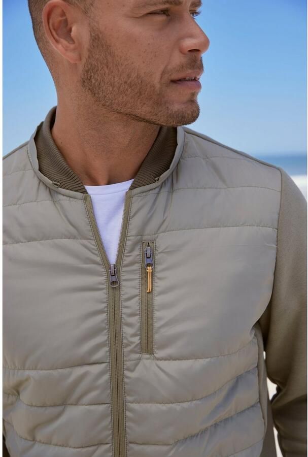 H.I.S Capuchonsweatvest in het voorste gedeelte gestikt met afneembare capuchon - Foto 4